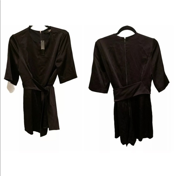 NWT! alice + olivia Virgil Crew Neck Romper (8) - Picture 3 of 6